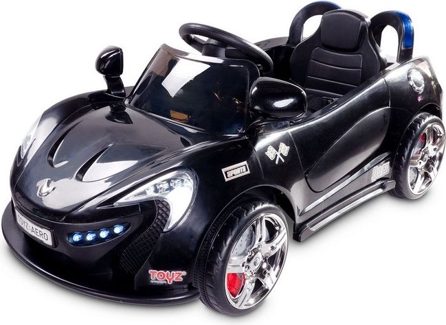Elektrické autíčko Toyz  Aero - 2 motory a 2 rychlosti černé - obrázek 1
