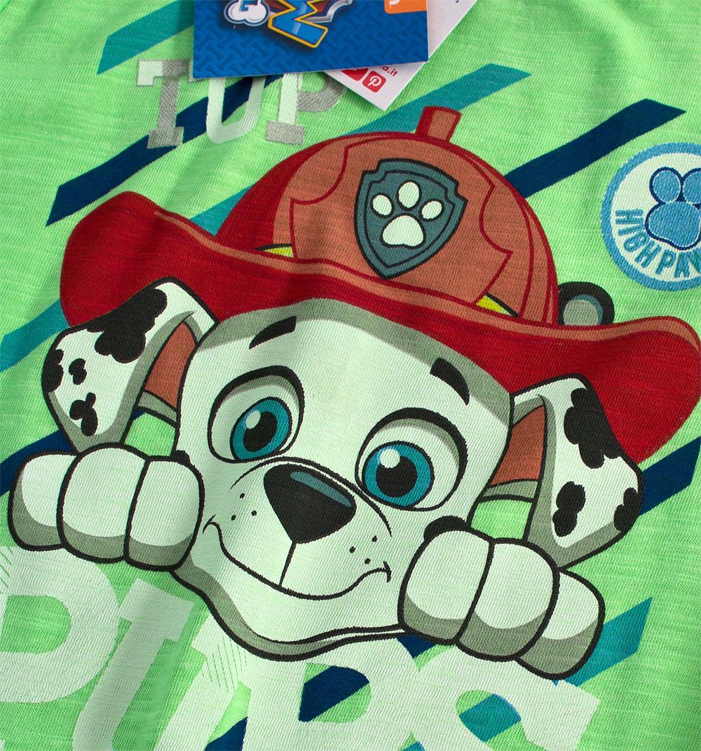 Dětské tričko PAW PATROL MARSHALL zelené Velikost: 86 - obrázek 2
