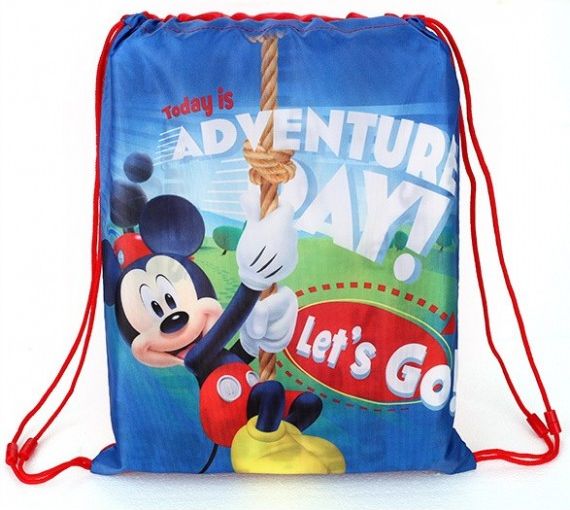 Setino - Sáček na přezůvky Mickey Mouse (Disney), 41 x 33 cm - obrázek 1