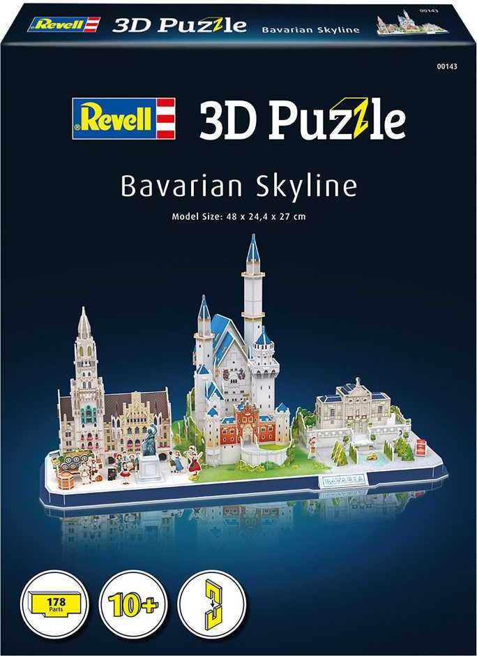 3D Puzzle REVELL 00143 - Bavarian Skyline - obrázek 3