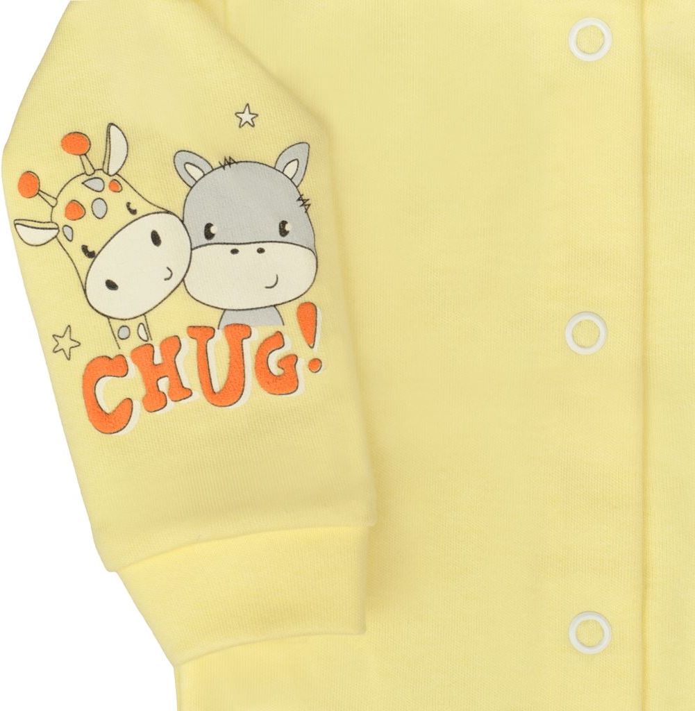 Kojenecký kabátek New Baby chug žlutý 74 (6-9m) - obrázek 2