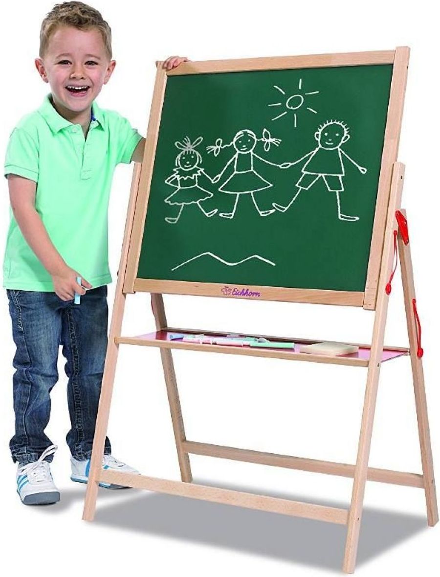 Eichhorn Magnetická tabule stojící se 11 ks příslušenství 87 cm - obrázek 1