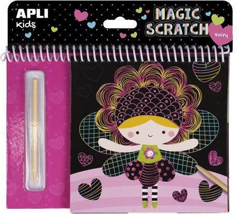 Škrabací obrázky "Magic Scratch Fairies", pohádky, APLI - obrázek 1