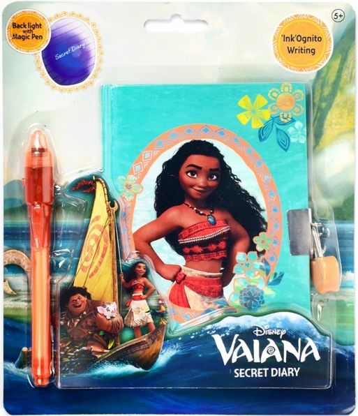 Canenco Zápisník/památník se zámkem Odvážná Vaiana - obrázek 2
