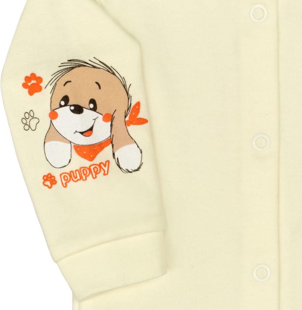 Kojenecký kabátek New Baby puppy béžový 74 (6-9m) - obrázek 2