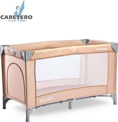 Cestovní postýlka CARETERO BASIC Beige - obrázek 1