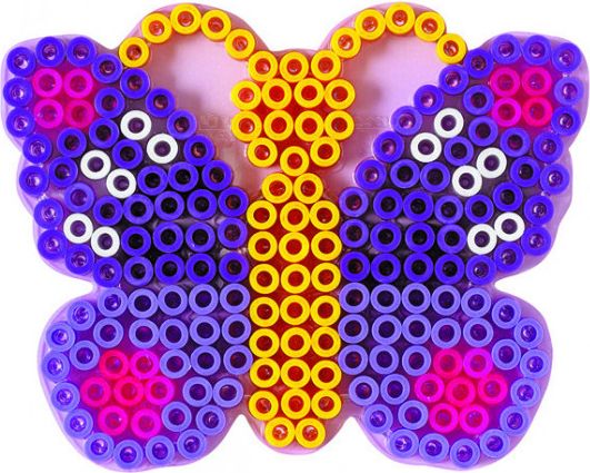 Hama Maxi podložka průhledná - motýl - obrázek 1