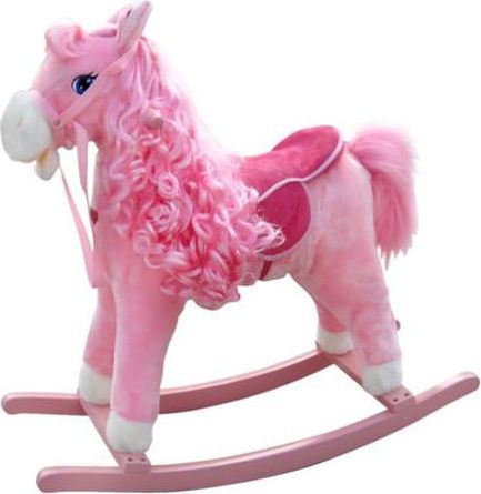 Houpací koník s melodií Milly Mally Princess pink - obrázek 1