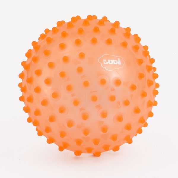 Ludi Senzorický míček oranžový - obrázek 1