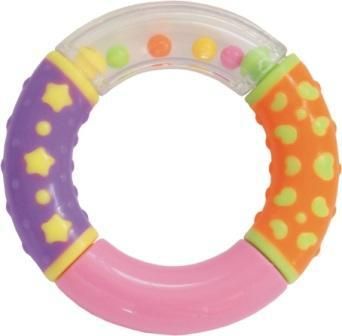 Kojenecké chrastítko Baby Mix kruh - obrázek 1