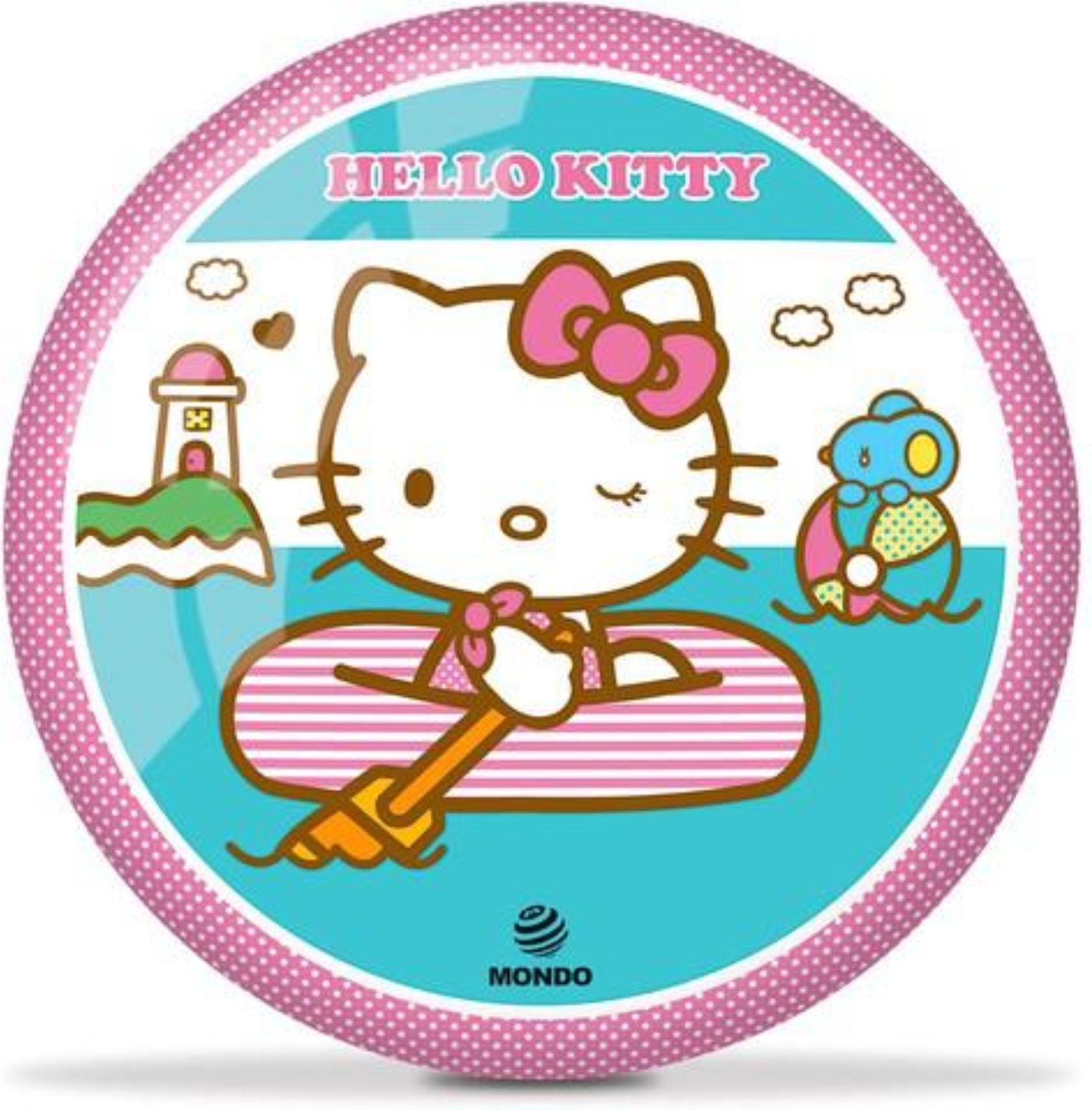 Míč dětský MONDO - Hello Kitty 23cm - obrázek 3