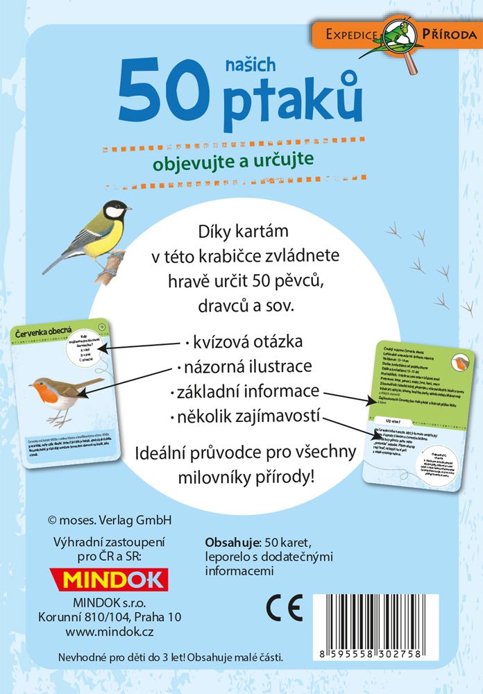 Mindok Expedice příroda: 50 našich ptáků - obrázek 2