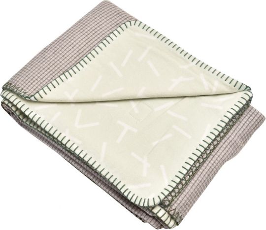 Lodger Dreamer Flannel/Honeycomb Leaf 75x100 cm - obrázek 1