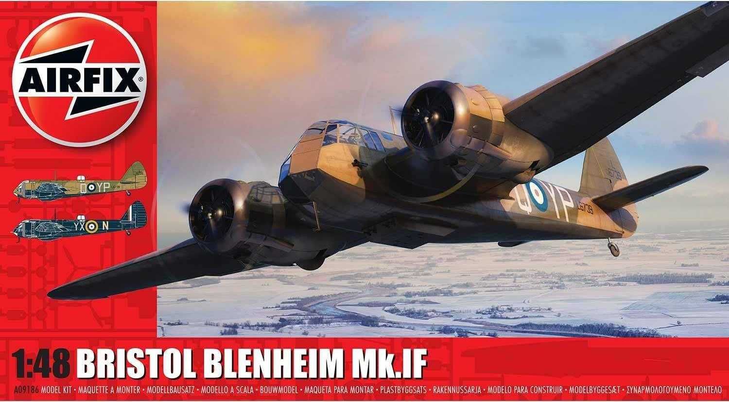 AIRFIX Classic Kit letadlo A09186 - Bristol Blenheim Mk.IF (1:48) - obrázek 1