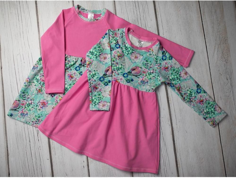 Babysoul - šatičky Springrose - teplejší - obrázek 7