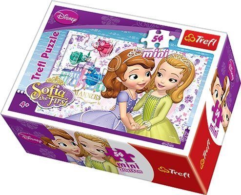 TREFL Puzzle Sofie První: Sofie s princeznou Amber 54 dílků - obrázek 2