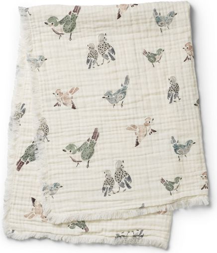 Elodie Details Bavlněná deka Feathered Friend 2019 - obrázek 1