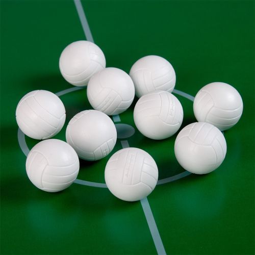 Tuin 1373 Míčky na stolní fotbálek bílé 10 ks 36 mm - obrázek 2