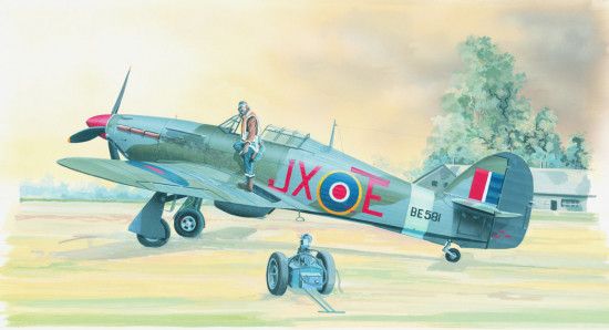 Hawker Hurricane Mk.II HITECH 1:72 - obrázek 1