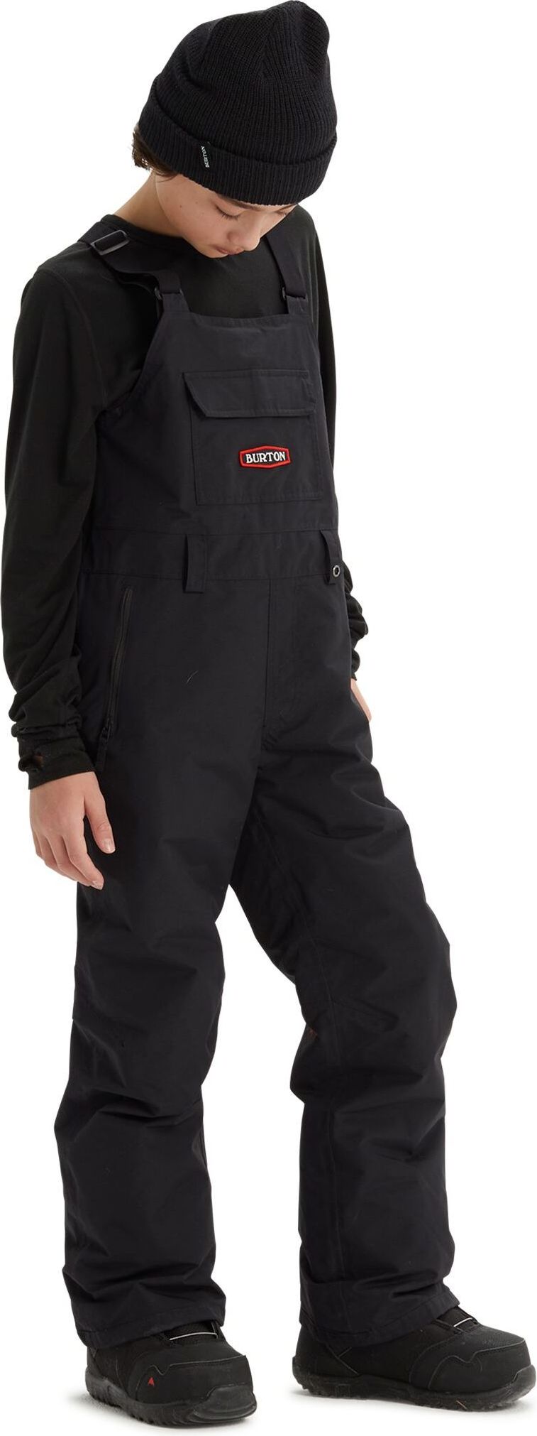 Burton Kids' Skylar Bib - true black 110-119 - obrázek 2