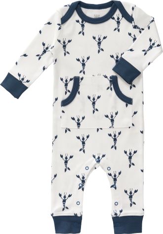 Fresk Dětské pyžamo Lobster indigo blue, newborn - obrázek 1