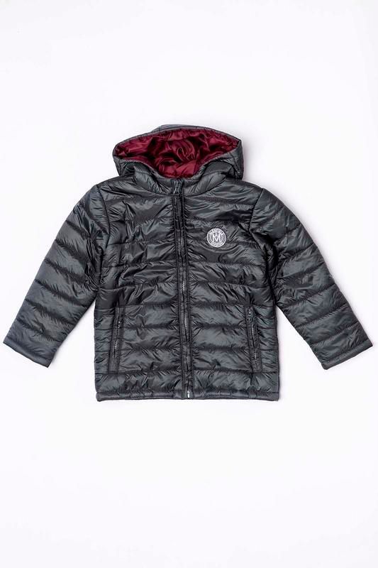 Minoti Bunda chlapecká zimní Puffy modrá 104/110 - obrázek 1