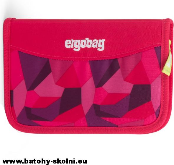 Jednopatrový vybavený školní penál purpurový Ergobag - obrázek 1