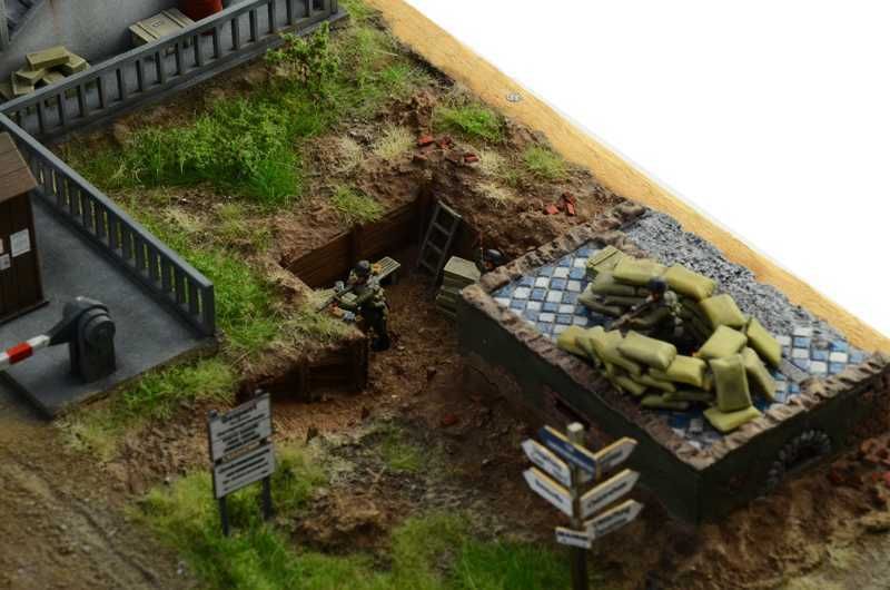 ITALERI Model Kit diorama 6194 - Pegasus Bridge Airborne Assault (1:72) - obrázek 12