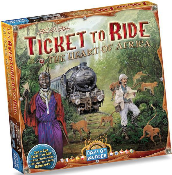 Days of Wonder Ticket to Ride Map Collection: Volume 3 – The Heart of Africa - obrázek 1