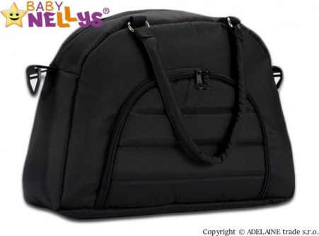 Taška na kočárek Baby Nellys ® ADELA LUX - černá - obrázek 1