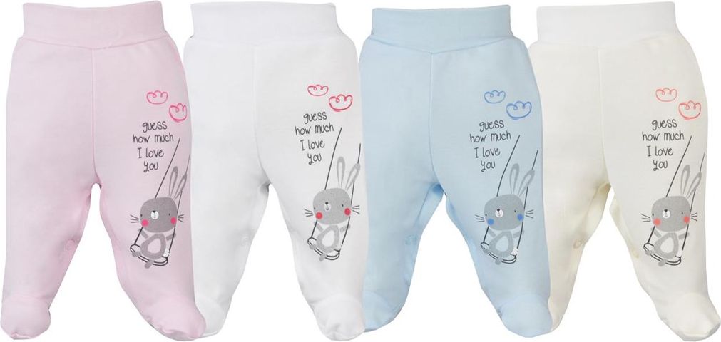 Kojenecké polodupačky Koala Swing bílé 80 (9-12m) - obrázek 2