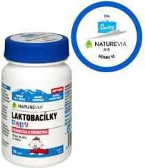 Swiss NatureVia Laktobacílky baby 15 kapslí - obrázek 1