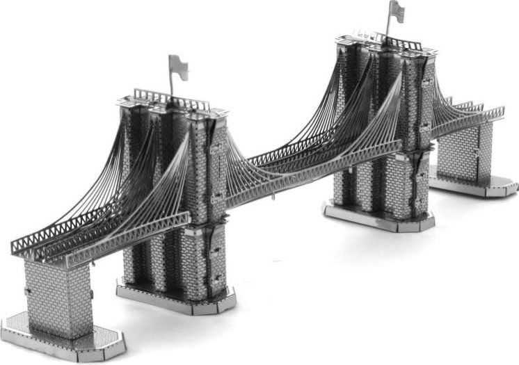 METAL EARTH 3D puzzle Brooklynský most - obrázek 3