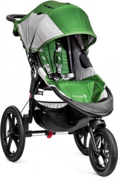 Baby Jogger kočárek SUMMIT X3 barva GREEN/GRAY - obrázek 1