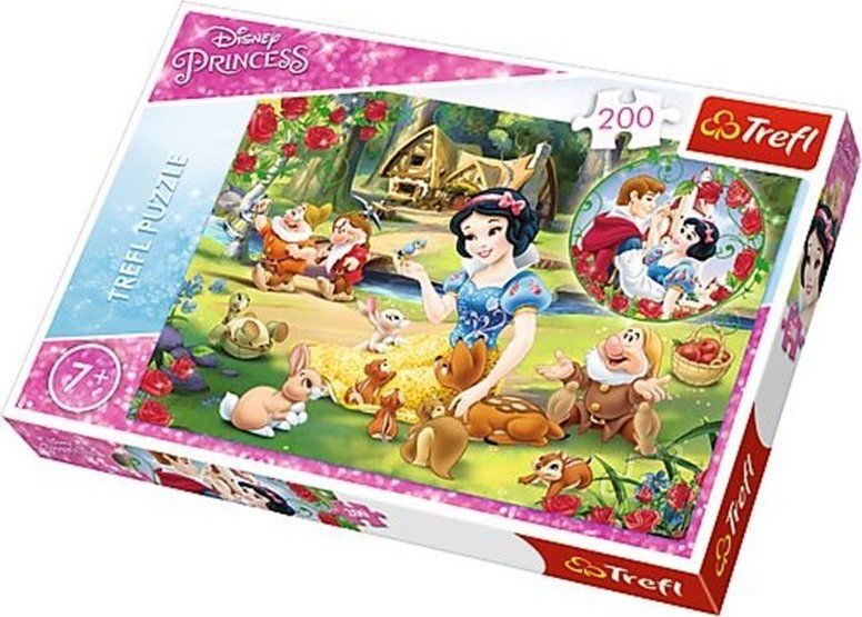 TREFL Puzzle Sněhurka: Snění o lásce 200 dílků - obrázek 2