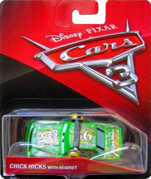 CARS 3 (Auta 3) - Chick Hicks with Headset (Chick Hicks se sluchátky) - obrázek 1