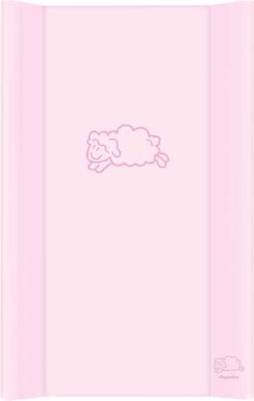 Puppolina Přebalovací podložka pevná ovečka 80x50 Růžová - obrázek 1