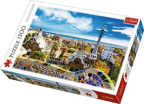 TREFL Puzzle Park Güell, Barcelona 1500 dílků - obrázek 2