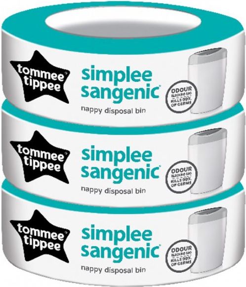 TOMMEE TIPPEE Náhradní kazety Sangenic Simplee 3ks - obrázek 2