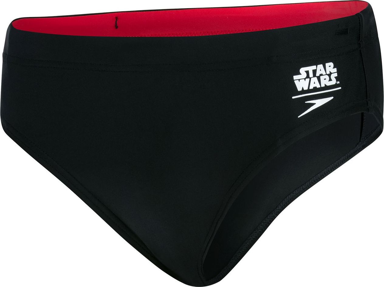 Speedo Star Wars Storm Trooper Placement Brief - black/white/riskred 140 - obrázek 1