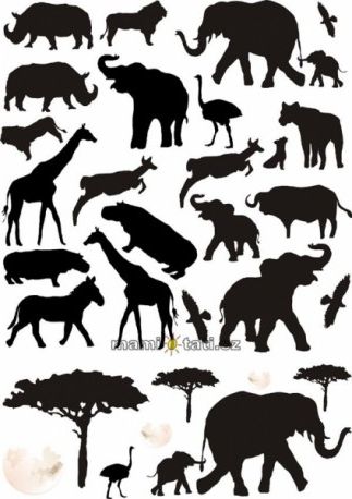 Nástěnná dekorace Afrika - obrázek 1