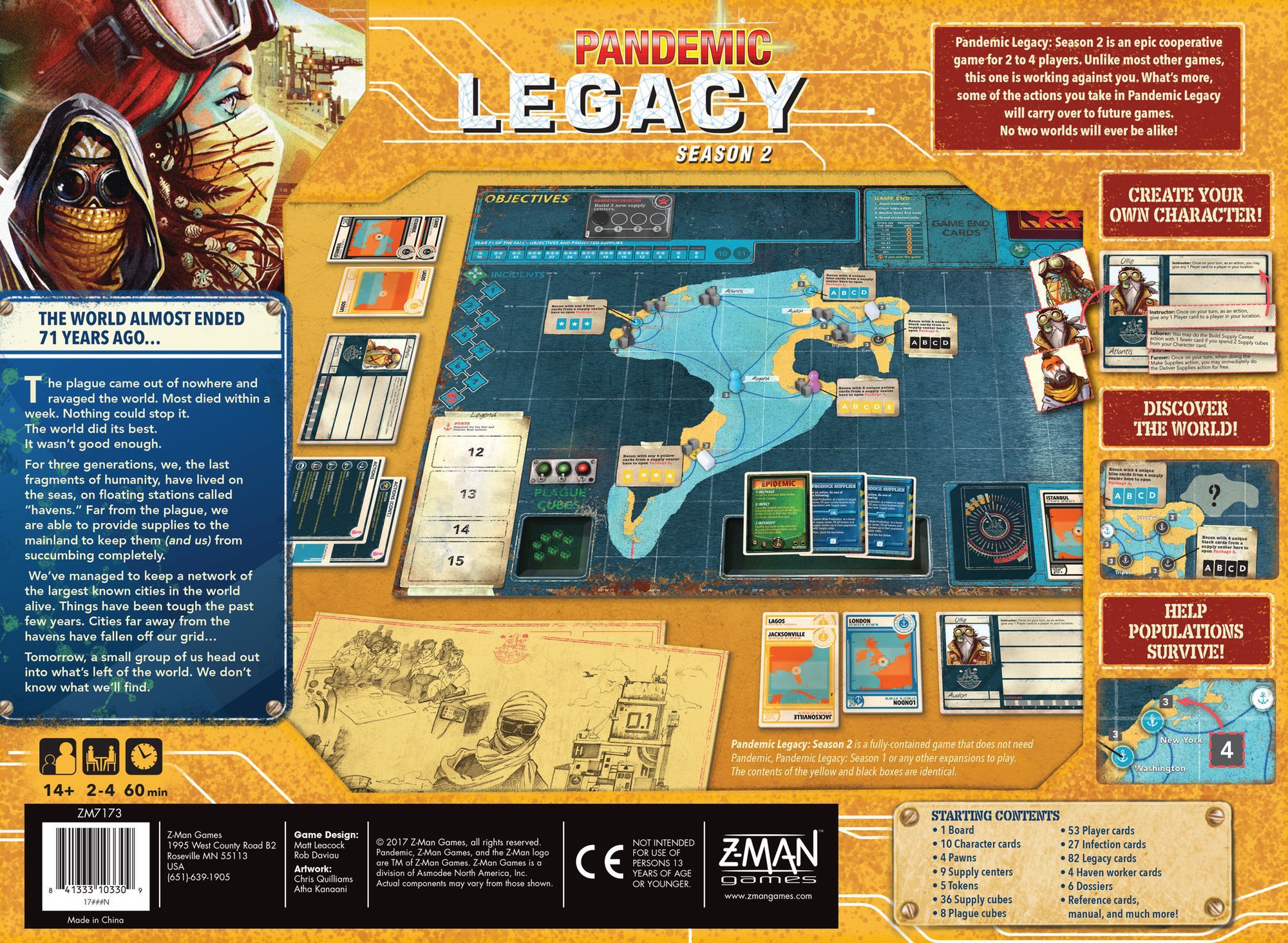 Z-Man Games Pandemic Legacy: Season 2 - obrázek 2