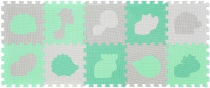 BabyOno Pěnové puzzle - Zviřátka - 10 ks 396/01 - obrázek 1