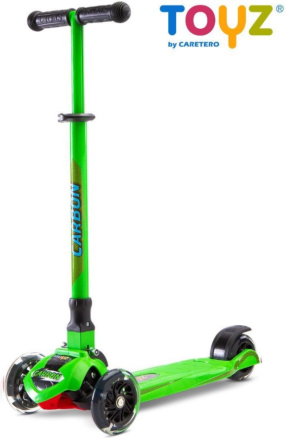 Dětská koloběžka Toyz Carbon green - obrázek 1