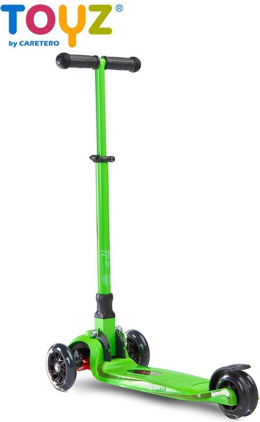Dětská koloběžka Toyz Carbon green - obrázek 3