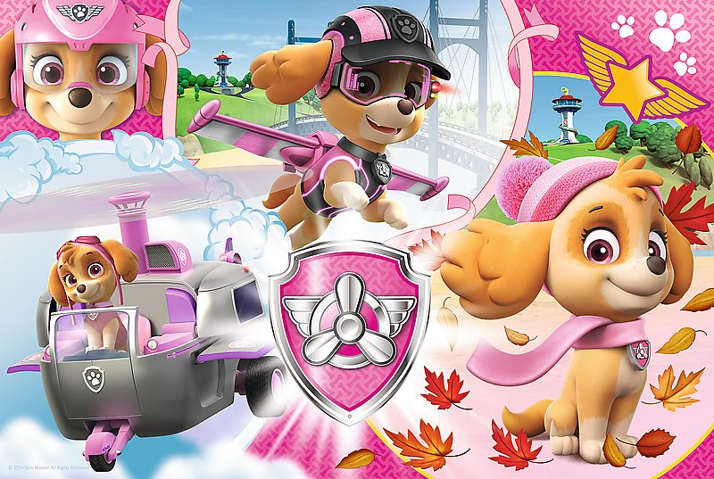 TREFL Puzzle Tlapková Patrola: Skye v akci 100 dílků - obrázek 1