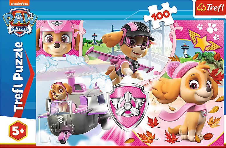 TREFL Puzzle Tlapková Patrola: Skye v akci 100 dílků - obrázek 2