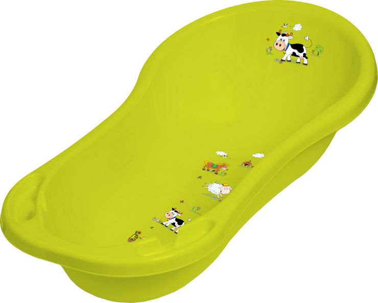 Vanička Keeeper Baby Funny Farm 80cm zelená - obrázek 1