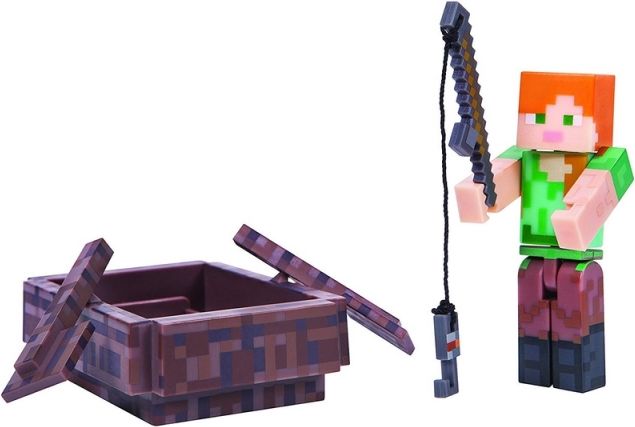 TM Toys Minecraft Sběratelská figurka Alex s lodí - obrázek 1