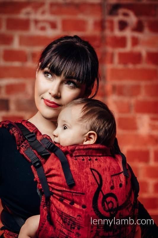 LennyLamb LennyUp ergonomické rostoucí nosítko SYMPHONY FLAMENCO - obrázek 2